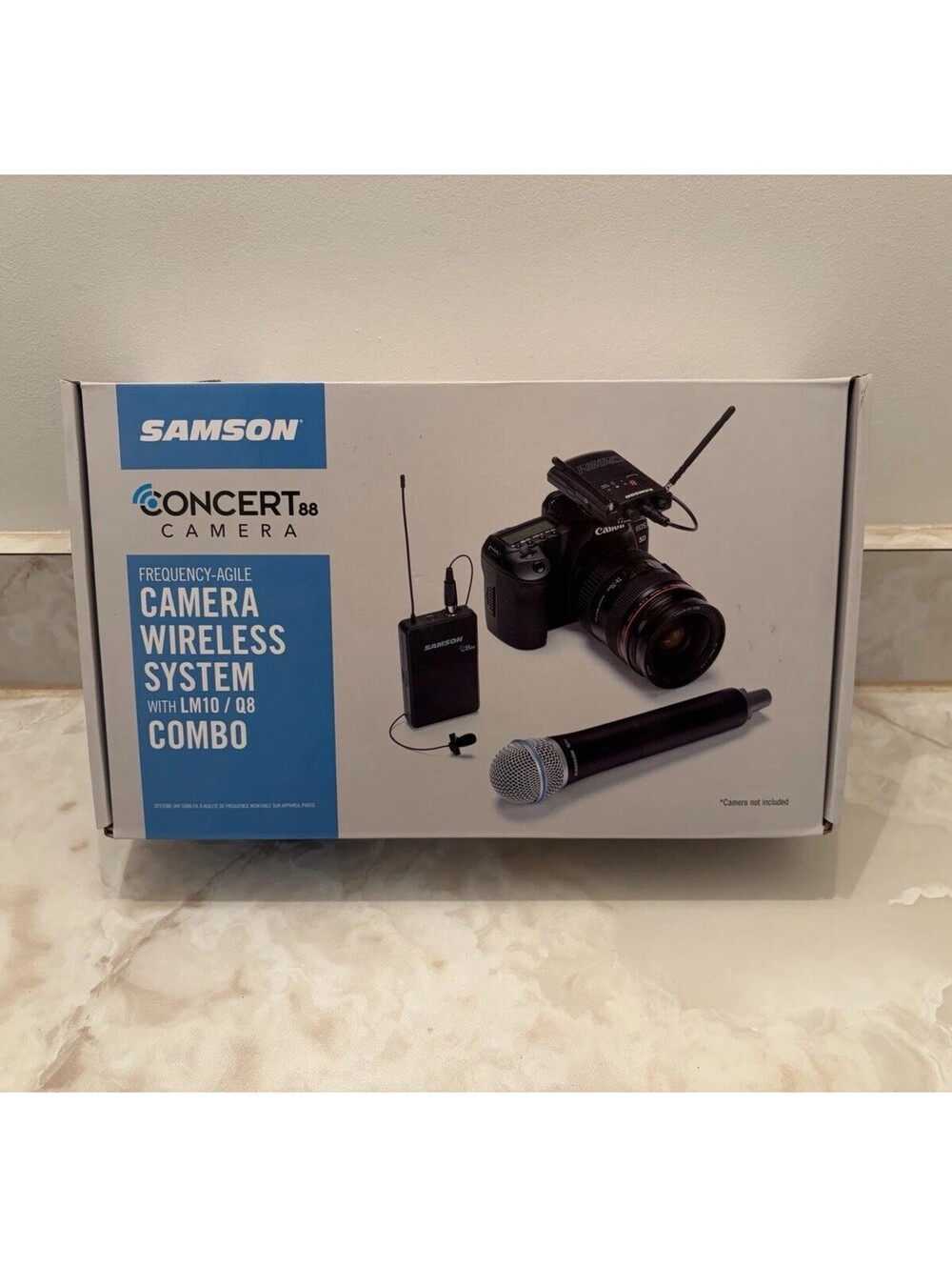 Samson Concert 88 Camera Wireless System LM10/Q8 Combo SWC88XVBH108-K Brand NEW
